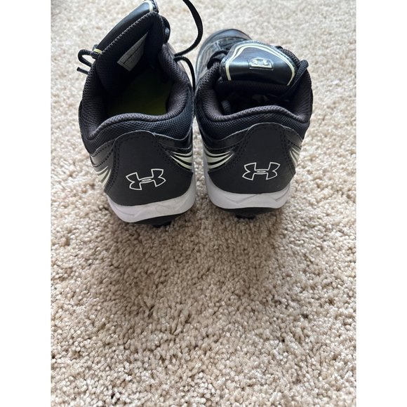 Under Armour Women’s Glyde IV ST Softball Shoes Metal Cleats Black Size 6 - Picture 4 of 6